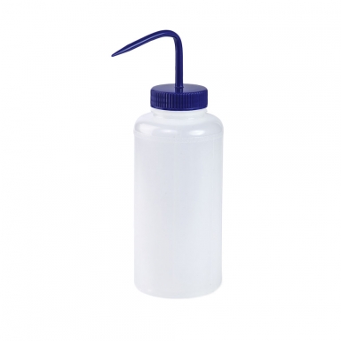 Bel-Art Wide-Mouth 1000ML Polyethylene Wash Bottle 11627-1000 (Pack of 4)